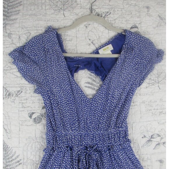 EUC Anthropologie Maeve Resfeber short  Flutter-Slv open back womens XS X Small - Picture 6 of 8